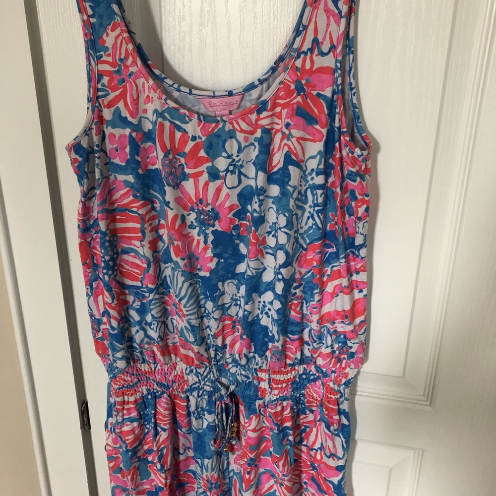Lilly Pulitzer 4th of July Romper